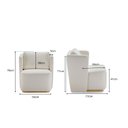 Ver imagem 4 de Poltrona Izza Tec 1444 e Base Natural