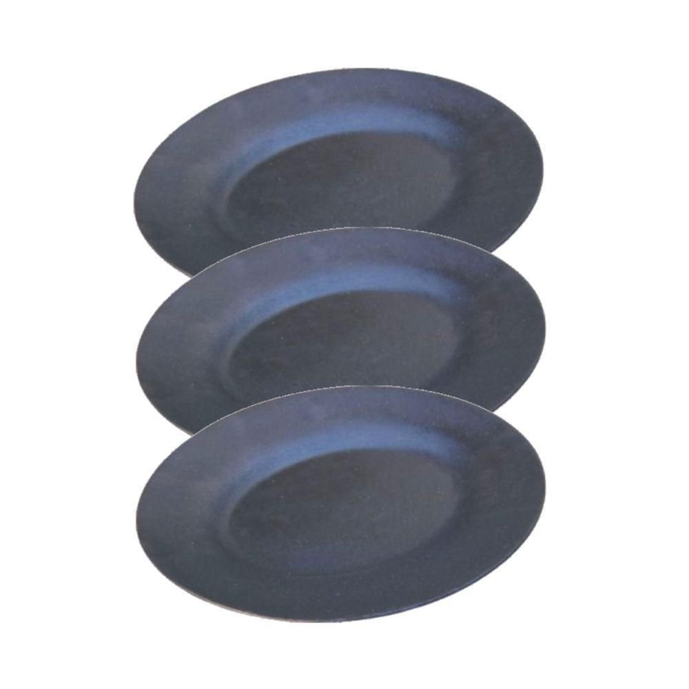 Kit 3 Assadeira Ferro Pão Lasanha Carne Oval St 29x22cm - 1