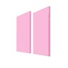 Painel Acústico Bl Acoustic 1302 - 100x50cm - Rosa Bebê - 1