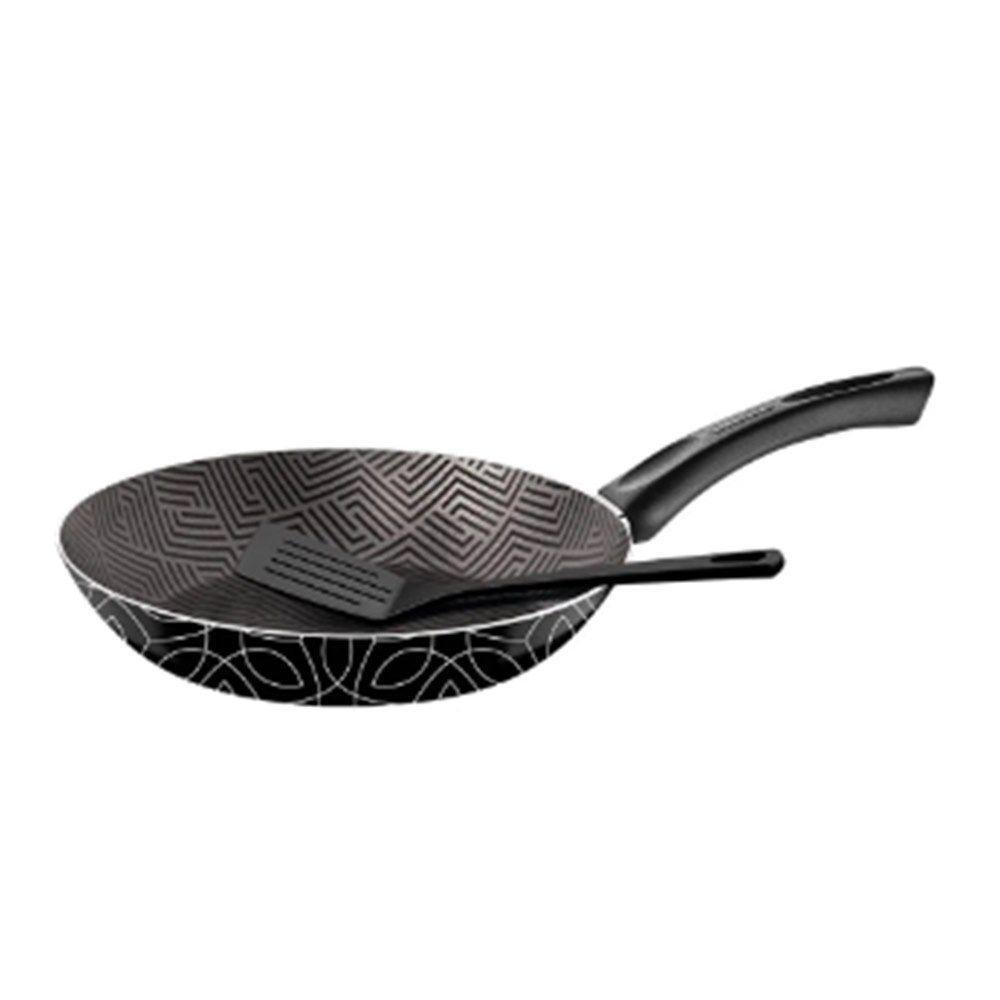 Panela Frigideira Paris em Alumínio 30cm com Espátula - 1
