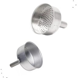 Kit Reparo Cafeteira Italiana 3 Xícaras Funil Filtro Borracha - 6