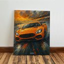 Ver imagem 7 de Kit 3 Quadro Decorativo Supercar Carro Chuva Supersport Futurista Moderno Qualidade Premium 40x28cm
