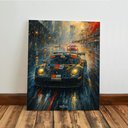 Ver imagem 6 de Kit 3 Quadro Decorativo Supercar Carro Chuva Supersport Futurista Moderno Qualidade Premium 40x28cm