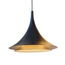 Ver imagem 1 de Pendente Starlux Tokio Preto Fosco Ø19cm Led7w 2700k 700lm