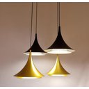 Ver imagem 2 de Pendente Starlux Tokio Preto Fosco Ø19cm Led7w 2700k 700lm