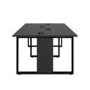 Ver imagem 5 de Plataforma de Trabalho 4 Lugares 1,80m X 1,20m Pé Metal F5 Cor:preto