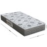 Colchão Solteiro Cecina St (eps - D45 Misto Espuma) 24x78x188cm - 2