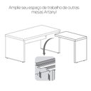 Ver imagem 5 de Conjunto Escritório Artany: Mesa c/ Extensor e Gaveteiro