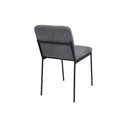 Ver imagem 5 de Cadeira de Metal para Sala de Jantar Chloe Estofada