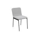 Ver imagem 1 de Cadeira de Metal para Sala de Jantar Chloe Estofada