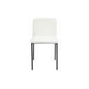 Ver imagem 2 de Cadeira de Metal para Sala de Jantar Chloe Estofada