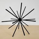 Ver imagem 2 de Ouriço Decorativo GG - 24 Cm Altura - Estatueta - Decoração -Toque 3D: Preto