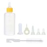 Mamadeira Pet Cao Gato Cahorro 60ml Amamentaçao Kit 3 Unidades Cor Sortida Filhote Animal de Estimaç - 3