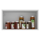 Ver mais imagens de Armário Aéreo Madesa Stella 60 cm 1 Porta Basculante Branco