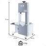 Serra Fita Delta Grill 1,46 Mts Semi Inox Bivolt Monofásica 1/3cv 1027 - 3