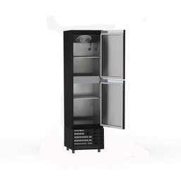 Mini Câmara 2 Portas Resfriados 335l Preto 0 a 7ºc Ar Forçado Motor Inferior Mcr2pp Refrimate - 2