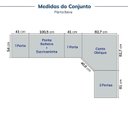 Ver imagem 5 de Guarda-Roupa Modulado de Canto Obliquo 6 Peças 7 Portas Orion CabeCasa MadeiraOriginals