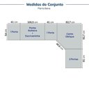 Ver imagem 5 de Guarda-Roupa Planejado de Canto Obliquo 6 Peças 7 Portas Orion CabeCasa MadeiraOriginals Bege/Aveia