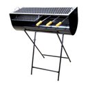 Ver imagem 1 de Churrasqueira Espetinho Pé Fe 2 Grelha 3 Espeto 100x76x30cm