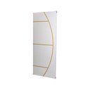Ver imagem 2 de Kit com 4 Folhas de Porta Madeira Decorada 210x90cm Espessura 3,5cm Gaúcha MGM Branco