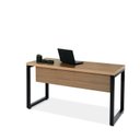 Ver imagem 2 de Mesa Suprema Individual 1,37cm Industrial Noce e Preto Marrom