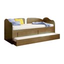 Ver imagem 1 de Bicama Sofá Nuvem Cama de Solteiro com Auxiliar e Gavetas para Colchão 78cm