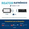 Reator 15w Lâmpada Luz Negra Efeito Neon Aquário Uv Pollaris - 2