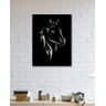 Quadro Decorativo Parede Animal Cavalo 03 60cm - 1