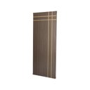 Ver imagem 2 de Kit com 5 Folhas de Porta Madeira Decorada 210x60cm Espessura 3,5cm Mantiqueira MGM Marrom/Carvalho Alpha