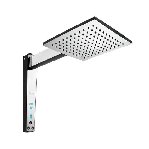 Chuveiro Lorenzetti Acqua Century Digital Preto-cromado 220v