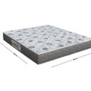 Ver imagem 2 de Colchão Casal Cecina St (Eps - D45 Misto Espuma) Orthoflex 24x138x188cm Cinza/Grafite