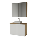 Ver imagem 2 de Conjunto Nature 90cm Estilare Cnj4033 Carvalho/branco