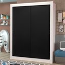 Ver imagem 2 de Guarda-roupa Solteiro Madesa Dallas Plus 2 Portas de Correr 4 Gavetas