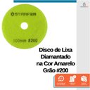 Ver imagem 3 de Kit 5 Disco de Lixa Diamantado Polimento Velcro 100mm Grão 200 - Starfer