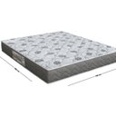 Ver imagem 2 de Colchão Queen Size Cecina St (Eps - D45 Misto Espuma) Orthoflex 24x158x198cm Cinza/Grafite