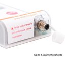 Ver imagem 2 de LOGET8 PTE DATALOGGER TEMPERATURA (-85 A +150ºC )SENSOR EXTERNO P/ GELO SECO