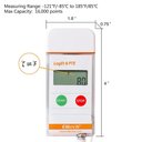 Ver imagem 4 de LOGET8 PTE DATALOGGER TEMPERATURA (-85 A +150ºC )SENSOR EXTERNO P/ GELO SECO