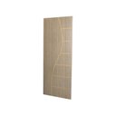 Ver imagem 4 de Kit com 4 Folhas de Porta Madeira Decorada 210x80cm Espessura 3,5cm Cantareira MGM Cinza/Carvalho Alpha