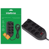 Protetor Eletrônico e Filtro de Linha Epe 1008+ Com 8 Tomadas Preto Intelbras - 4