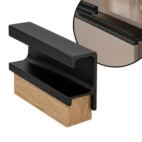 Puxador Perfil Mini PGM002 18mm com 3m