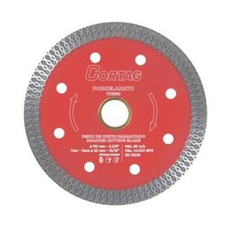 Disco Corte Diamantado Porcelanato Best Quality 110mm Cortag - 1