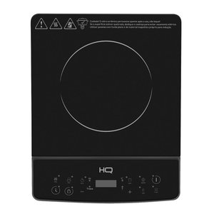 Cooktop de Indução Hq 1 Boca Portátil 2000w Preto Hq-ids2001 220v