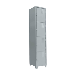 Armário Roupeiro de Aço Vestiário Academia 4 Portas Locker - 1