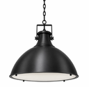 Ver imagem 1 de Pendente Industrial Lamps D52X50CM Cor Preto Fosco Alumens