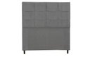 Ver imagem 1 de Cabeceira New Style Estofada Com Botão de Tecido para Cama Box Casal King Size 195Cm Chumbo - JBE Mó