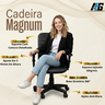 Cadeira Escritório Ergonômica Nr17 Office Executiva Giratória Rodízios Preta Costura Esteirinha - 9