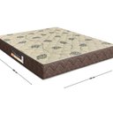 Ver imagem 2 de Colchão Casal Livorno St (Eps - D28 Misto Espuma) Orthoflex 24x138x188cm Marrom/Bege