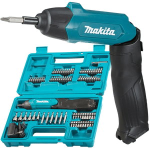 Parafusadeira Dobrável a Bateria Bivolt Lithium com 81 Peças - Df001dw - Makita Parafusadeira Dobr.b