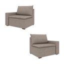 Ver imagem 7 de Sofá Modular 2 Lugares com Braços Laterais Zen CabeCasa MadeiraOriginals