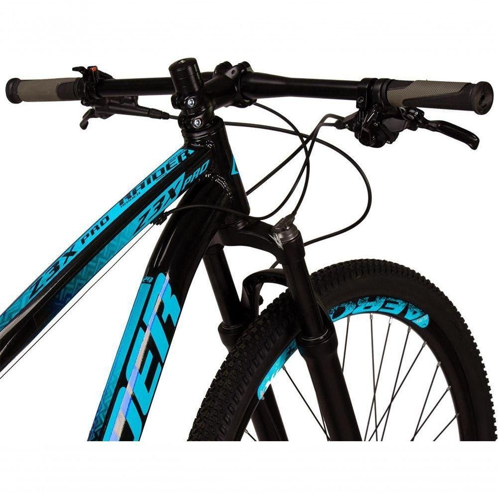 Bicicleta 29 Raider Z3X Pro 12V Freio Hidráulico Preto+Azul - 2